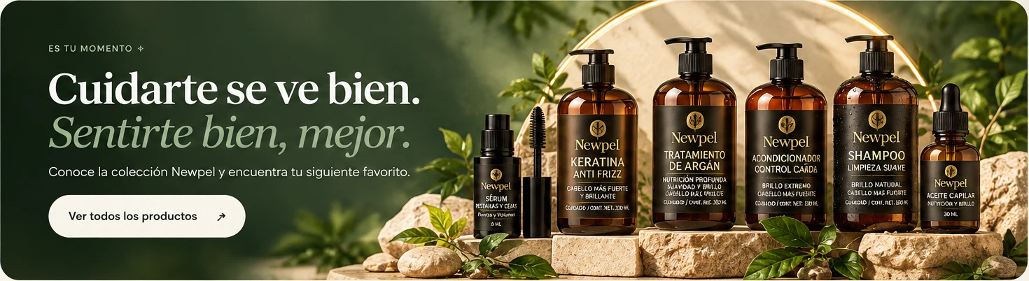 Cuidarte se ve bien. Sentirte bien, mejor. Conoce la colección Newpel y encuentra tu siguiente favorito. Ver todos los productos.